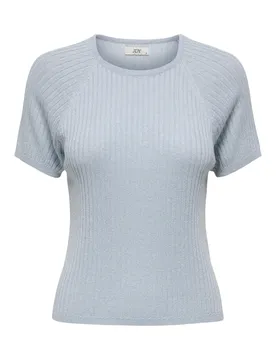 Damen T-Shirt Azurblau 517445
