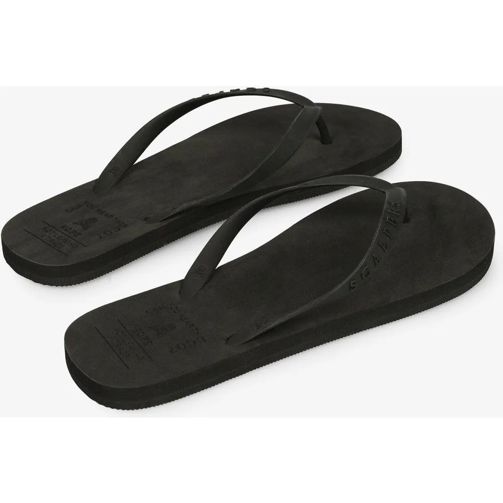 Chanclas de hombre de material reciclado con logo - Scalpers - FashionsVida