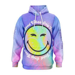 Felpa Con Cappuccio Smileyworld Vibes Multicolour 2XS