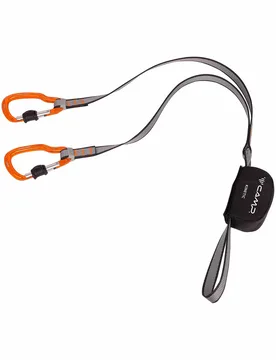 Longe de via ferrata - Kinetic en Nylon - Gris - Camp - FashionsVida