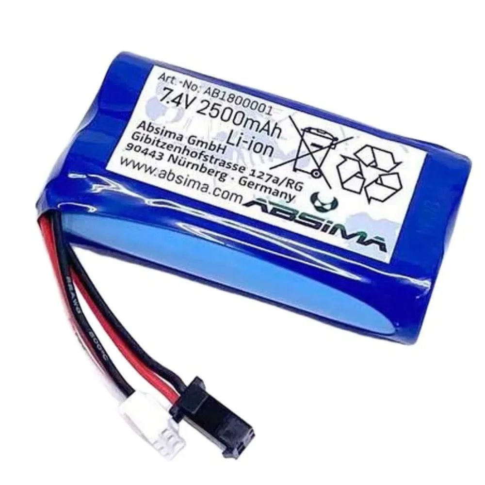 Batterie Li-on 7.4 2500mah Blue One Size unisex - Absima - FashionsVida
