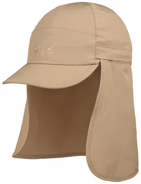 Uni Canyon Neck Drape Cap by - beige - Female - Size: M (56-57 cm) - Jack Wolfskin - FashionsVida