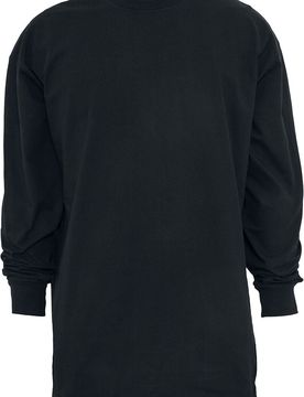 Langarmshirt - Tall Tee L/S - M bis 5XL - für Männer - Größe L - schwarz - Männer - male