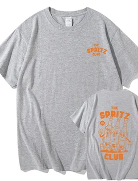 Aperol Spritz Club T Shirt Espresso Men/women Harajuku Vintage Graphic Tshirt Unisex High Quality Tops Retro Cotton Tee Shirts - Aliexpress - FashionsVida