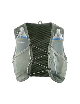 Chaleco de hidratación Active Skin 8 Set verde XS - Salomon - FashionsVida
