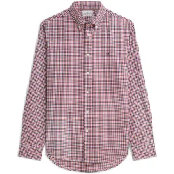 Camisa de hombre de manga larga de popelín tallas grandes