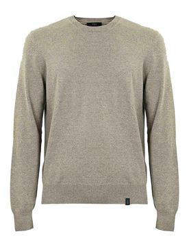 Maglione di lana a collo dell'equipaggio