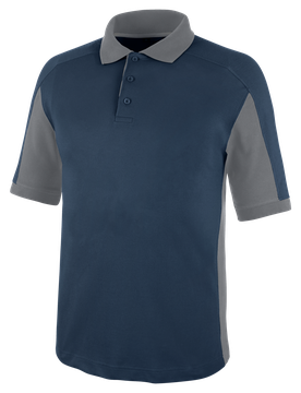 Polo de travail Cetus Marine/Gris Bleu marine L