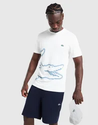 Mens Large Croc T-Shirt - Bianco, bianco bianco Uomo taglia 4/M
