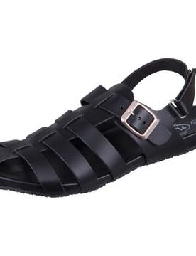 Flache Sandalen Sandaletten Medusa 605976 Black Black Napa 605976 Black 37;38
