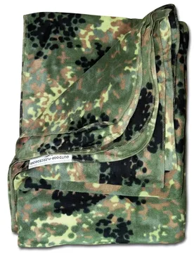 Fleece Decke Outdoor - Woodland Woodland adult - MMB - FashionsVida