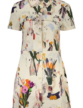 Damen Kleid Weiß 26SWVW48_BI1008