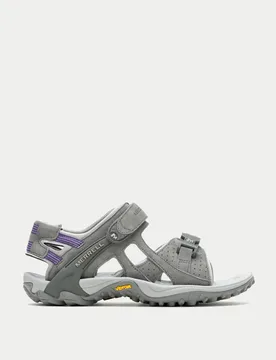 Kahuna III Suede Sandals Grey Mix female - Merrell - FashionsVida