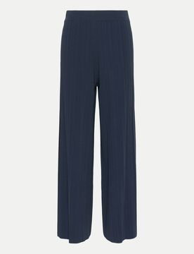 Loose-Fit Plissee-Hose WKDGARZA Blau XL