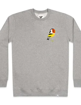 Matt Sewell Men's Goldfinch Sweater - Ash - Silverstick + Matt Sewell - FashionsVida