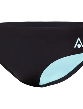 Essential 8 Cm Swimming Brief Black / Light Blue FR 70 Men - Aquasphere - FashionsVida
