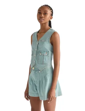 Gilet Country Estate Pale Denim S
