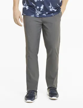 Mens Jackpot Tailored Golf Pants - Grey - Size 34w/32l - Puma - FashionsVida