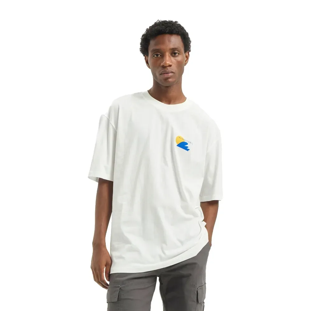 T-shirt à Manches Courtes Ecosystem White 2XL - Hydroponic - FashionsVida