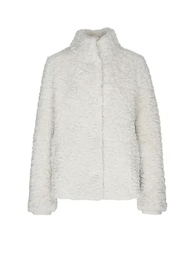 Veste imitation fourrure KION crème 42 - Rino&pelle - FashionsVida