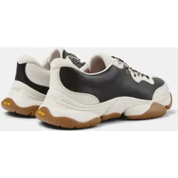 Zapatillas retro de piel de hombre karst 2 twins con cordones