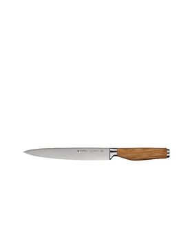 Cuchillo para carne GRAND WOOD 20cm madera de olivo marrón