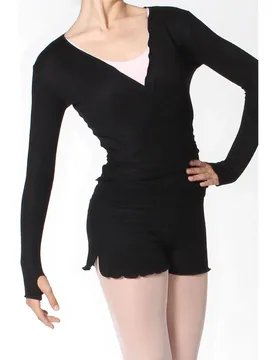 T-shirt à Manches Longues Cruvisnac Black S - Intermezzo - FashionsVida
