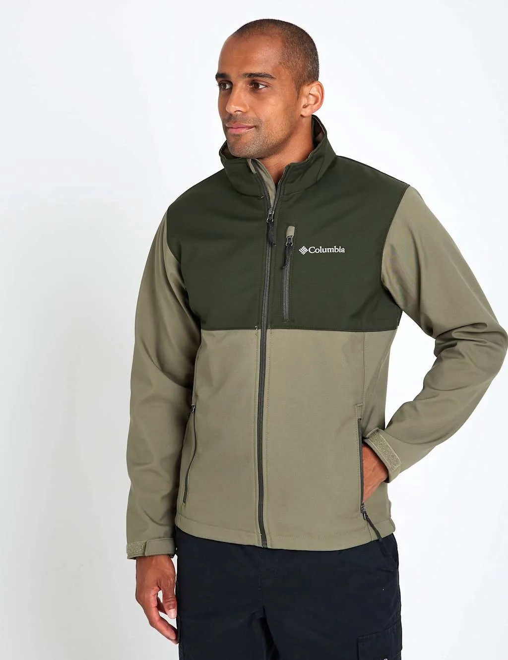 Ascender Softshell Jacket Green Mix male - Columbia - FashionsVida