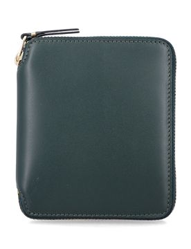Mini Zip-Around Wallet with Gold-Tone Hardware, Card Slots & Coin Pocket (12 cm)