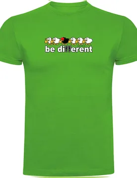 Be Different Swim Short Sleeve T-shirt Green 2XL Men - Kruskis - FashionsVida