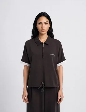 OVERIZE POLO CUBA WEAT DRAWTRIN female - S - FashionsVida