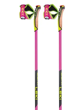 Bâtons Prc 750 Neon Pink / Neon Yellow / Black 140 cm Homme