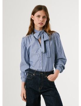 Para mujer. PL3051268 Camisa Maty (L), Casual, Algodón, Manga larga