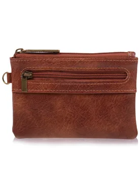 Porte-monnaie zippé Camel camel Tailleunique - Isotoner - FashionsVida