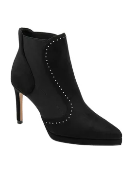 Women's 'Polla' Stiletto-Heel Ankle Boots in Black Size: 7 - Black - Size: 7 - RAVEL - FashionsVida