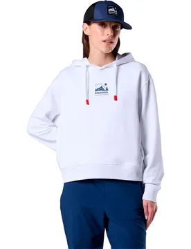 Sweat à Capuche Waterfall White M