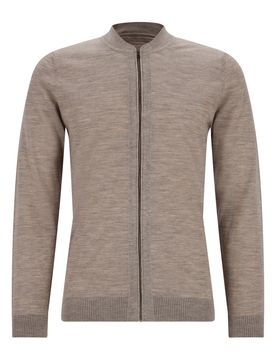 Strickjacke Zip 1/1 Arm male