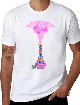 Genie Bottle - As You Wish T-Shirt t shirts cotton 100% anime t shirts oversize T-Shirt - Aliexpress - FashionsVida