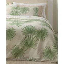 Juego de funda nórdica algodón percal Selva