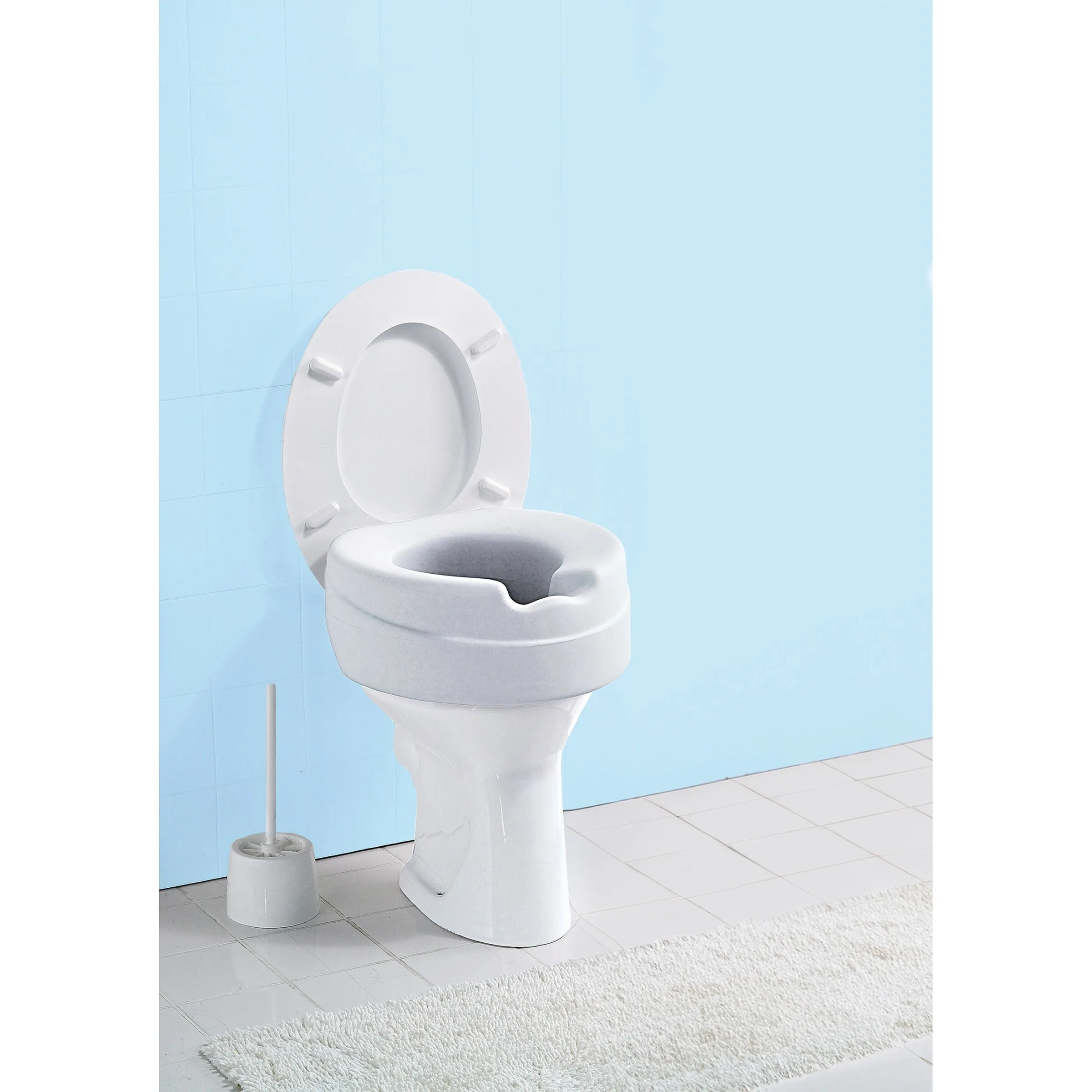 Toilettensitzerhöhung "Soft" grau - REHAFORUM MEDICAL - FashionsVida