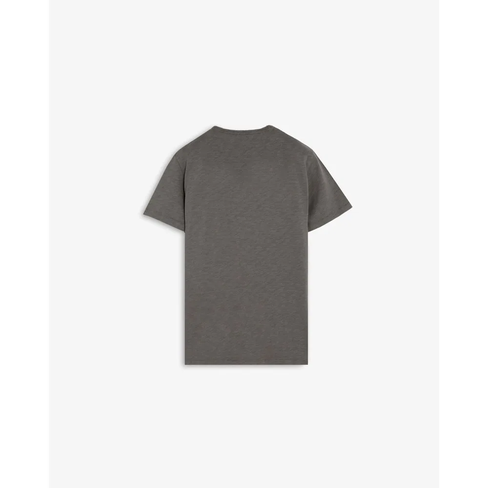 Camiseta de manga corta de hombre regular fit efecto lavado - Scalpers - FashionsVida