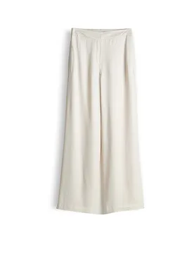 Pantalón Marlene CHARLIE PALAZZO PURE crema 38 - someday - FashionsVida