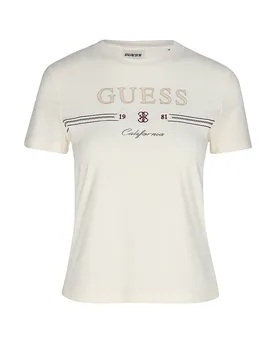 Guess T-Shirt FEBE crème XS - Guess - FashionsVida