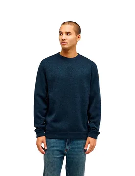 Felpa Keller Dark Navy Heather XL - Quiksilver - FashionsVida