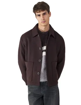 Veste Soft Touch Buttons Brown / Turkish Coffee 2XL