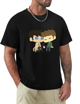 Destiel + Earphones T-Shirt Trendy Pattern T-Shirt for Men - Aliexpress - FashionsVida