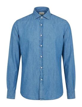 Camisa vaquera Hombre Azul marino 39,41 Hombre
