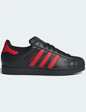Scarpe Superstar II 36 Core Black / Better Scarlet / Core Black - Adidas - FashionsVida