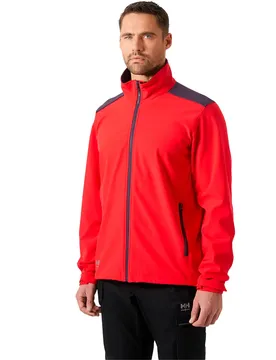Veste Softshell Manchester 2.0 Alert Red/Ebony M