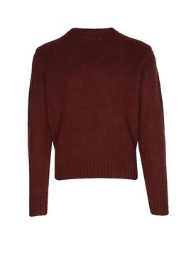 Pullover dunkelrot 48 herren